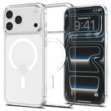 Spigen iPhone 17 Pro Max Skal Liquid Crystal MagFit Clear White