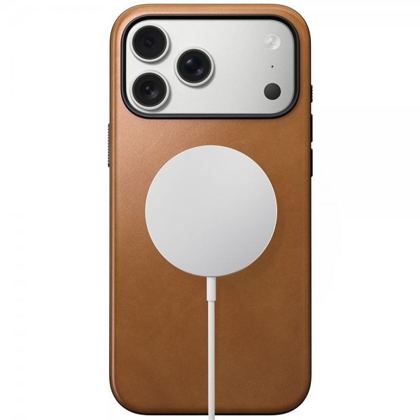 Nomad iPhone 17 Pro Max Skal Modern Leather Case English Tan