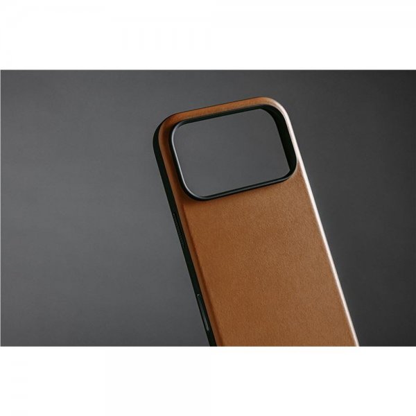 Nomad iPhone 17 Pro Max Skal Modern Leather Case English Tan