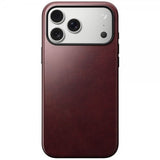 Nomad iPhone 17 Pro Max Skal Modern Leather Case Horween Burgundy