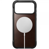 Nomad iPhone 17 Pro Max Skal Rugged Leather Case Horween Rustic Brown