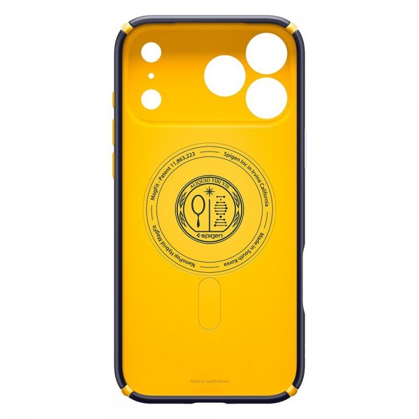 Spigen iPhone 17 Pro Max Skal Nano Pop Hybrid MagFit Blueberry Navy