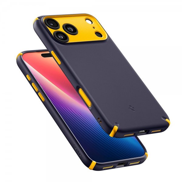 Spigen iPhone 17 Pro Max Skal Nano Pop Hybrid MagFit Blueberry Navy