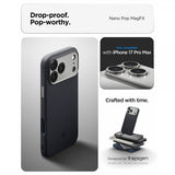 Spigen iPhone 17 Pro Max Skal Nano Pop MagFit Black Sesame