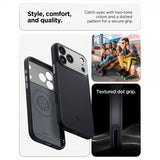 Spigen iPhone 17 Pro Max Skal Nano Pop MagFit Black Sesame
