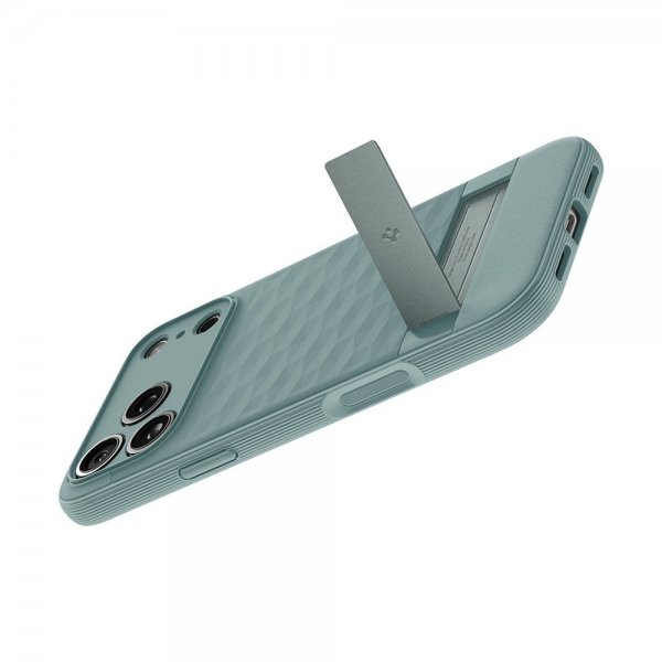 Spigen iPhone 17 Pro Max Skal Parallax S MagFit Sage Green