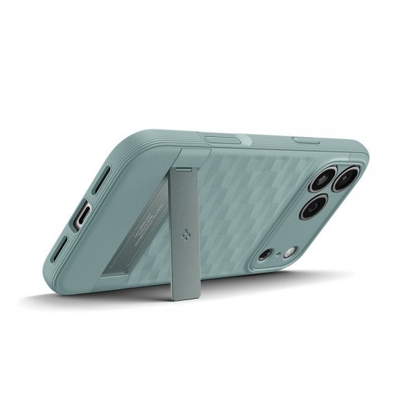 Spigen iPhone 17 Pro Max Skal Parallax S MagFit Sage Green