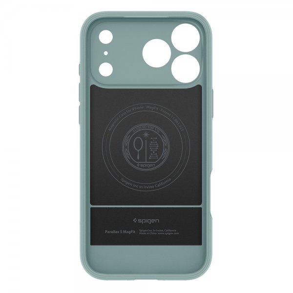 Spigen iPhone 17 Pro Max Skal Parallax S MagFit Sage Green