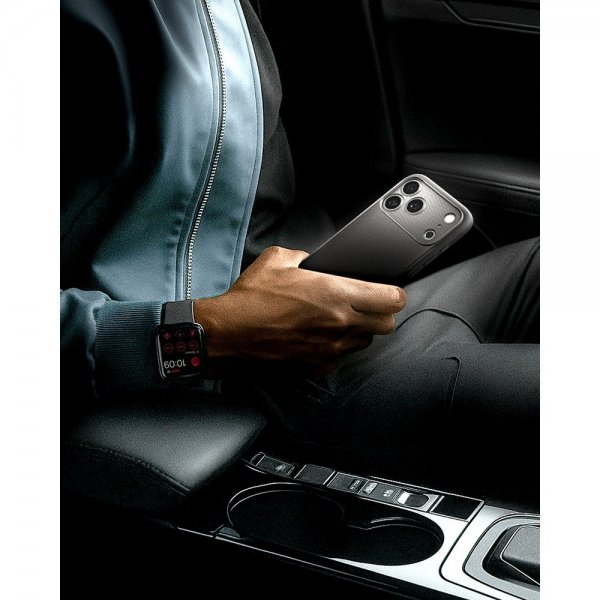 Spigen iPhone 17 Pro Max Skal Rugged Armor MagFit Marble Gray