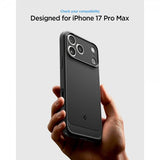 Spigen iPhone 17 Pro Max Skal Rugged Armor MagFit Matte Black