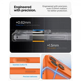 Spigen iPhone 17 Pro Max Skal Silicone Fit MagFit Cosmic Orange