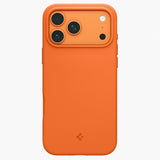 Spigen iPhone 17 Pro Max Skal Silicone Fit MagFit Cosmic Orange