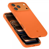 Spigen iPhone 17 Pro Max Skal Silicone Fit MagFit Cosmic Orange