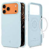 Spigen iPhone 17 Pro Max Skal Silicone Fit MagFit Mute Blue
