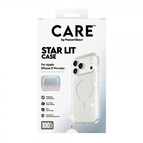 CARE by PanzerGlass iPhone 17 Pro Max Skal Star Lit MagSafe