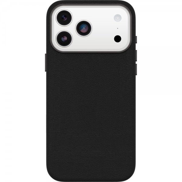 Otterbox iPhone 17 Pro Max Skal Symmetry Cactus Leather MagSafe Noir Ash