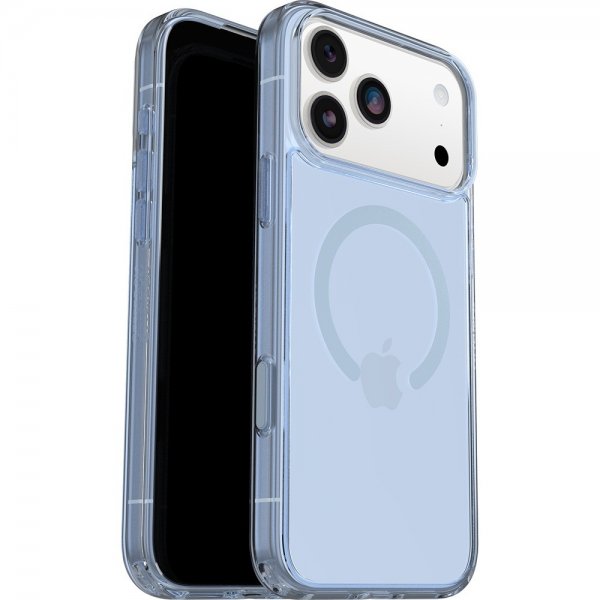 Otterbox iPhone 17 Pro Max Skal Symmetry Clear MagSafe Blue Bliss