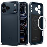Spigen iPhone 17 Pro Max Skal Thin Fit MagFit Metal Slate