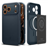 Spigen iPhone 17 Pro Max Skal Thin Fit MagFit Metal Slate