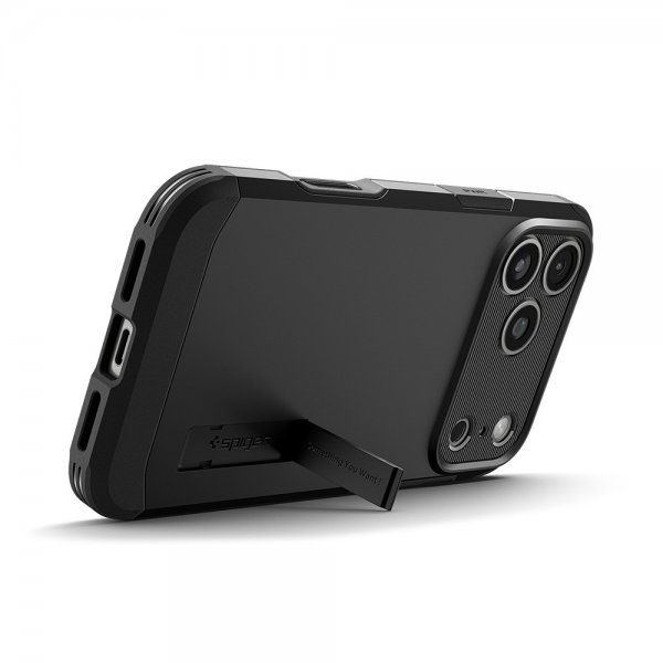 Spigen iPhone 17 Pro Max Skal Tough Armor T MagFit Svart