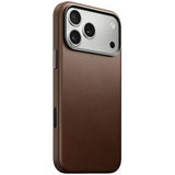 Nomad iPhone 17 Pro Max Skal Traditional Leather Case Brun