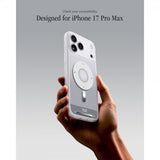 Spigen iPhone 17 Pro Max Skal Ultra Hybrid Classic MagFit Silver
