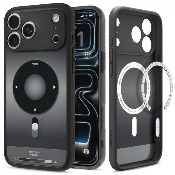 Spigen iPhone 17 Pro Max Skal Ultra Hybrid Classic MagFit Svart