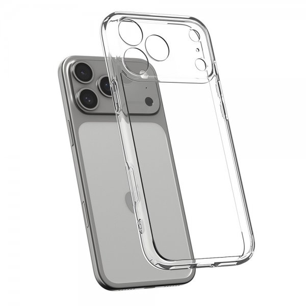 Spigen iPhone 17 Pro Max Skal Ultra Hybrid Crystal Clear
