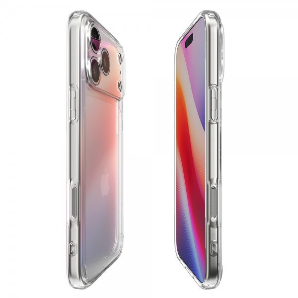 Spigen iPhone 17 Pro Max Skal Ultra Hybrid Crystal Clear