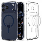 Spigen iPhone 17 Pro Max Skal Ultra Hybrid MagFit Clear Deep Blue