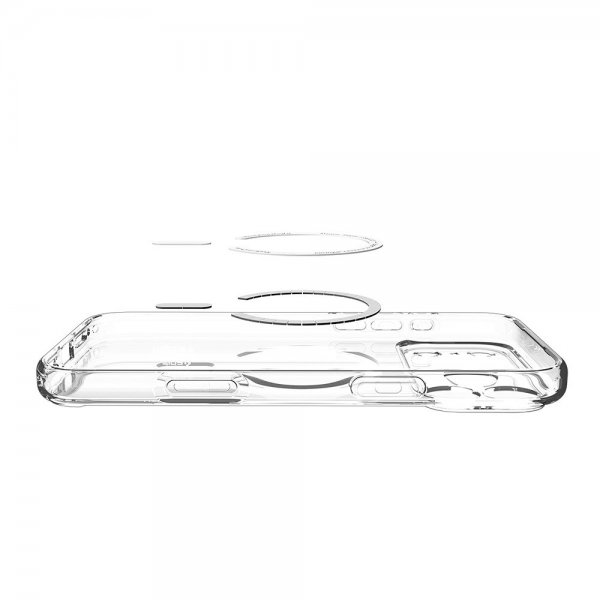 Spigen iPhone 17 Pro Max Skal Ultra Hybrid MagFit Clear Deep Blue