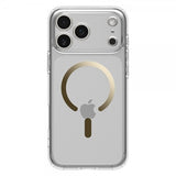 Spigen iPhone 17 Pro Max Skal Ultra Hybrid MagFit Clear Gold