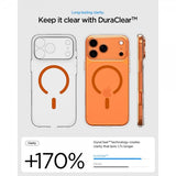 Spigen iPhone 17 Pro Max Skal Ultra Hybrid MagFit Clear Orange