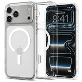Spigen iPhone 17 Pro Max Skal Ultra Hybrid MagFit Clear White