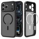 Spigen iPhone 17 Pro Max Skal Ultra Hybrid MagFit Frost Black