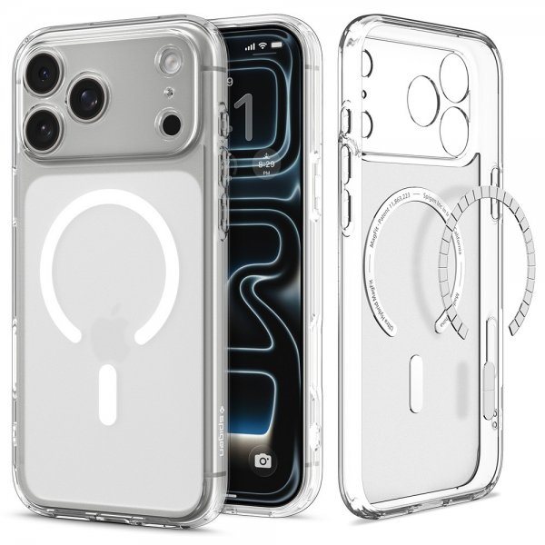 Spigen iPhone 17 Pro Max Skal Ultra Hybrid MagFit Frost White