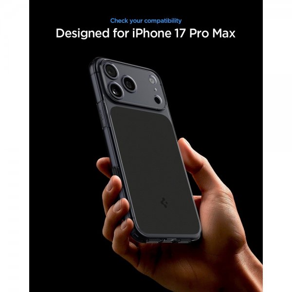 Spigen iPhone 17 Pro Max Skal Ultra Hybrid T MagFit Matte Black