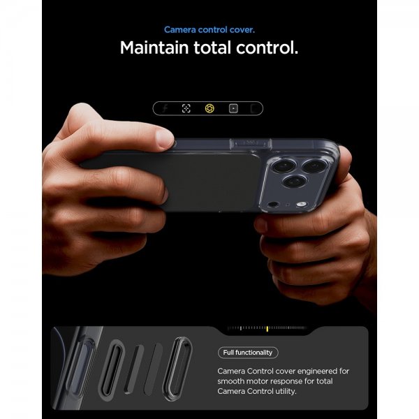 Spigen iPhone 17 Pro Max Skal Ultra Hybrid T MagFit Matte Black