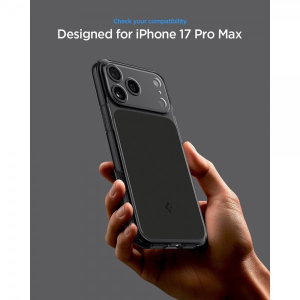 Spigen iPhone 17 Pro Max Skal Ultra Hybrid T MagFit Matte Black