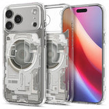 Spigen iPhone 17 Pro Max Skal Ultra Hybrid Zero One MagFit Natural Titanium