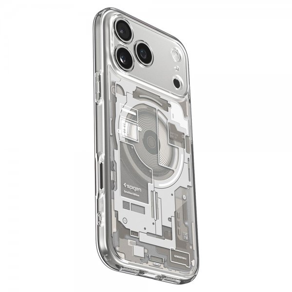 Spigen iPhone 17 Pro Max Skal Ultra Hybrid Zero One MagFit Natural Titanium