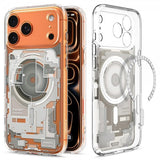 Spigen iPhone 17 Pro Max Skal Ultra Hybrid Zero One MagFit Natural Titanium