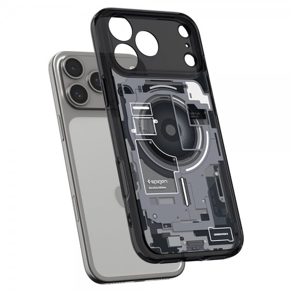 Spigen iPhone 17 Pro Max Skal Ultra Hybrid Zero One MagFit Svart