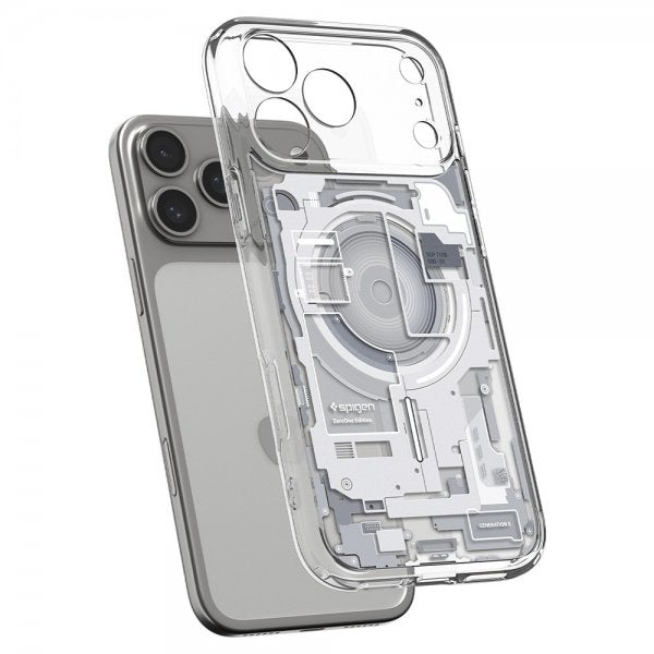 Spigen iPhone 17 Pro Max Skal Ultra Hybrid Zero One MagFit Vit