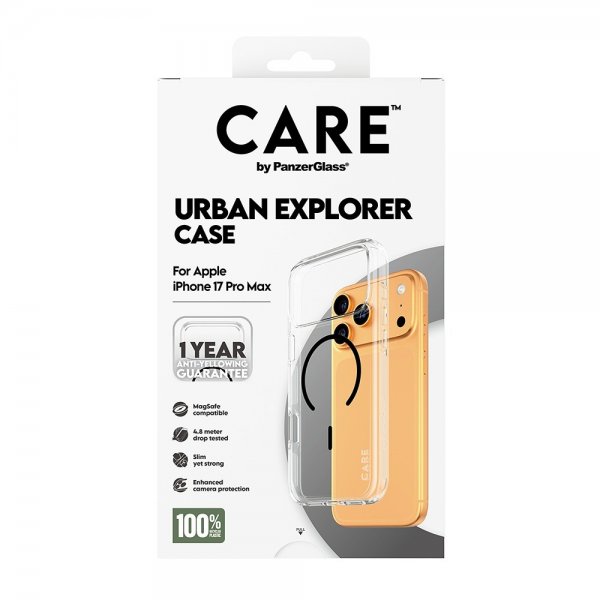 CARE by PanzerGlass iPhone 17 Pro Max Skal Urban Explorer MagSafe Svart