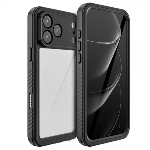 Redpepper iPhone 17 Pro Max Skal Vattentåligt IP68 Svart
