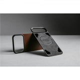 Nomad iPhone 17 Pro Max Skin Mag Leather Back Svart