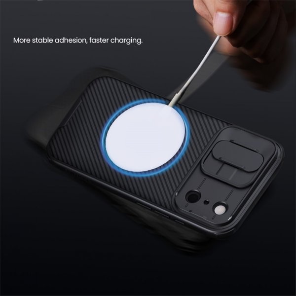 Nillkin iPhone 17 Pro Skal CamShield Pro MagSafe Svart