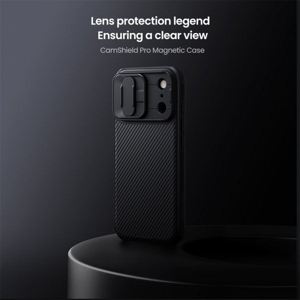 Nillkin iPhone 17 Pro Skal CamShield Pro MagSafe Svart