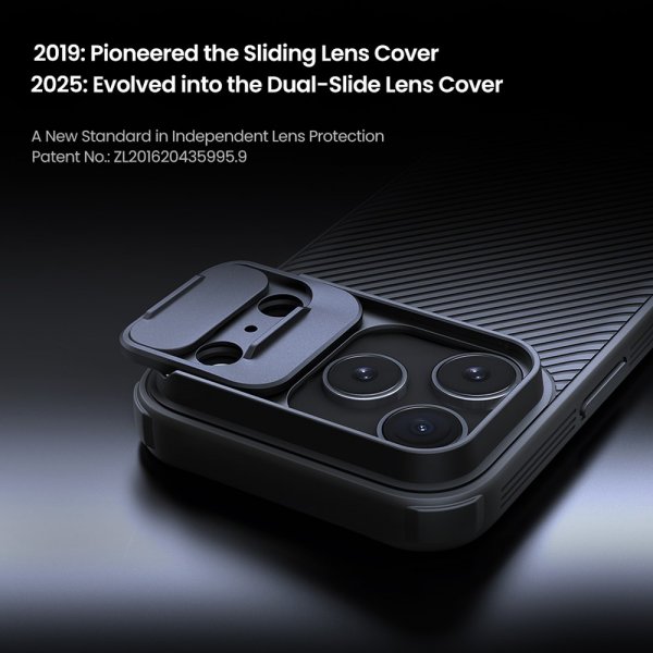 Nillkin iPhone 17 Pro Skal CamShield Pro Svart